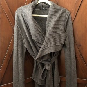 Allen B Wrap Sweater